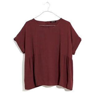 Madewell Burgundy Top